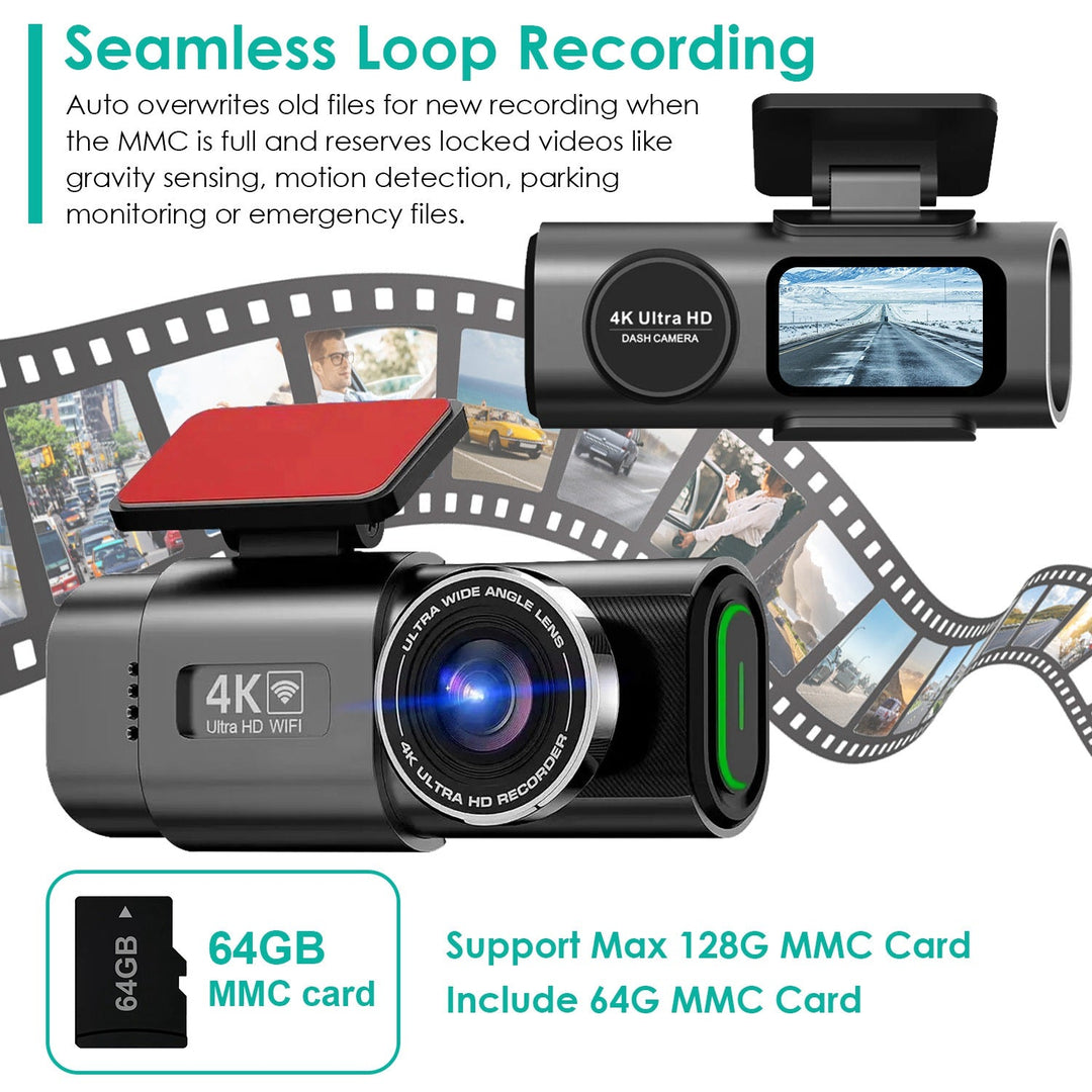 Horizon 4k Smart Dash Cam - Zarre
